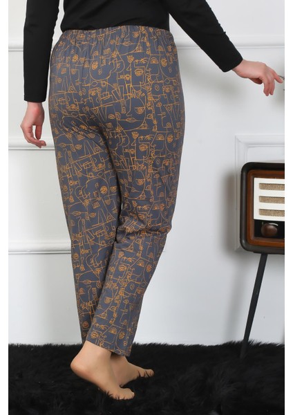 Kadın Büyük Beden Tek Alt Pijama 27502