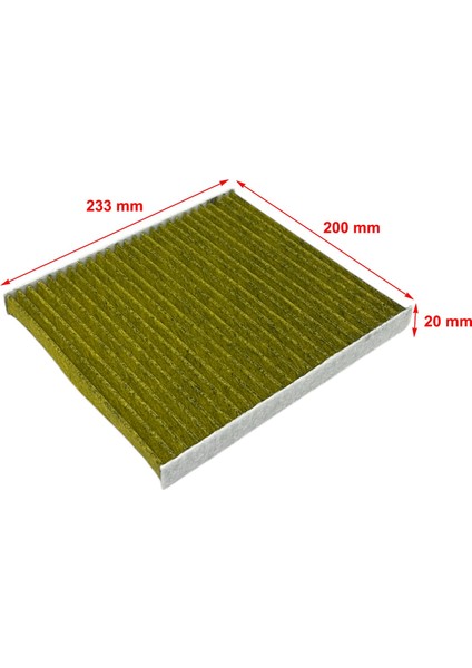 Alfa Romeo Giulietta 2010-2020 Karbonlu Polen Filtresi fiyatları