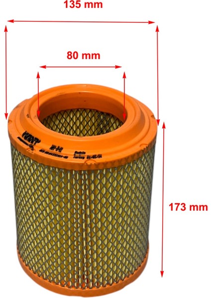 Jeep Compass 2.0 115 Kw, 2.4 125 Kw 2011-2017 Hava Filtresi fiyatları