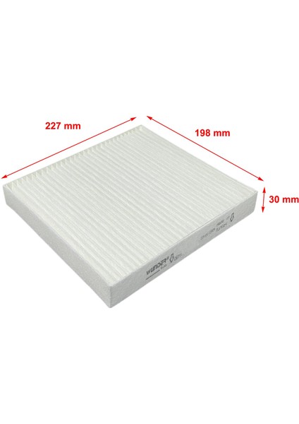 Mitsubishi Eclipse Cross 2017 ve Sonrası Polen Filtresi fiyatları