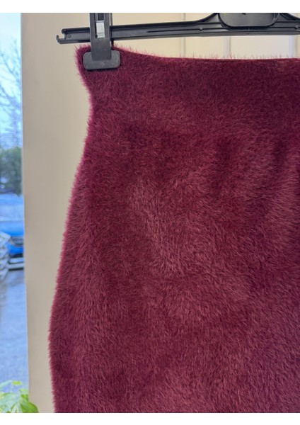 Bordo Triko Etek 3071 modelleri