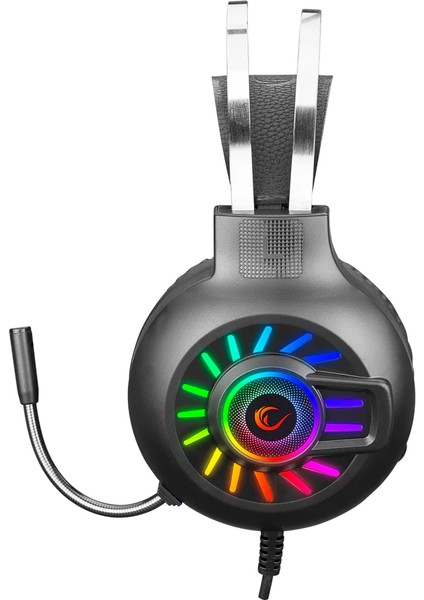 Rampage RM-K44 Zengıbar Rgb 7.1 Oyuncu Kulaklığı - Siyah