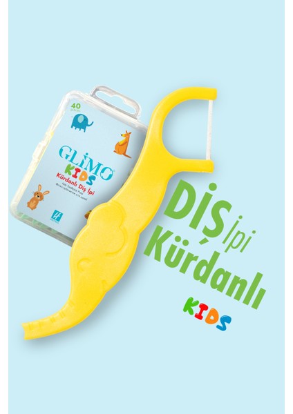 Kids Kürdanlı Diş İpi