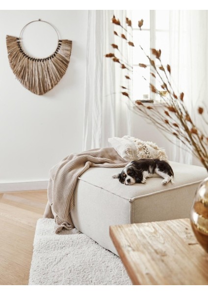 Most Mollis Kare Puf Silinebilir 02 Kırık Beyaz Keten Kumaş Yataş Sünger (Evinize Teslim) fiyatları