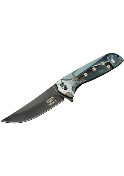 Hançer Çakı 22 cm Yarı Otomatik