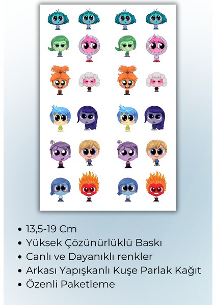 Ters Yüz 2 Li Set Telefon Laptop Notebook Tablet Defter Matara Stiker Etiket