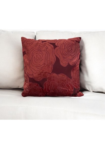 Bordo Dekoratif Kırlent fiyatları