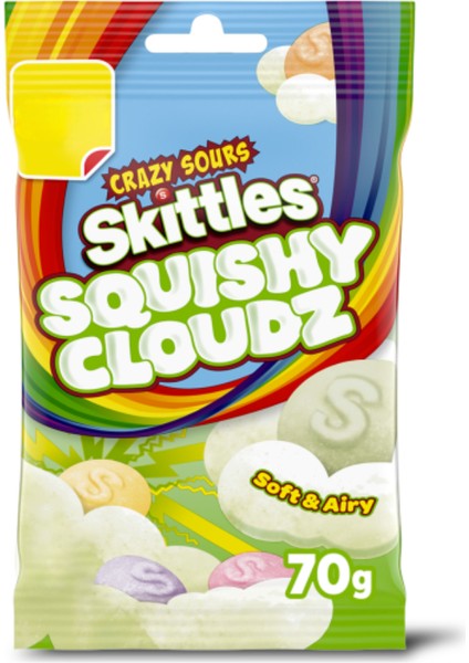 Squishy Cloudz Soft & Airy - Crazy Sours 70 gr