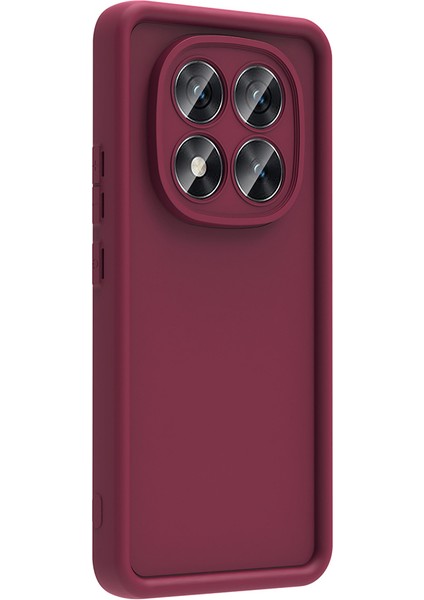 Redmi Note 14 Pro Plus Kılıf Kamera Korumalı Nvg Ananas Kapak - Mürdüm indirimleri