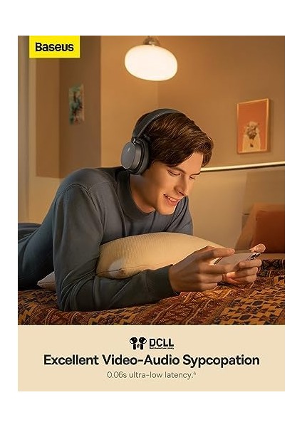 D05 Bluetooth Headphone-Gri