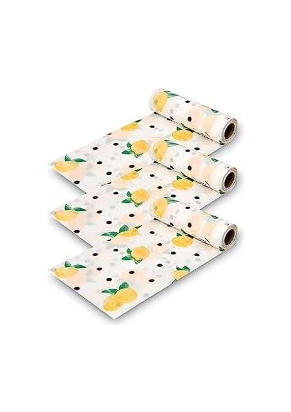 Kullan At Masa Aktivite ve Piknik Örtüsü 100 x 120 cm 3 Rulo Limon