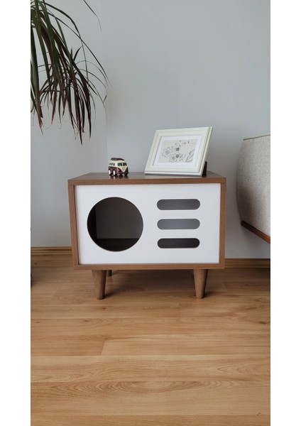 Kedi Evi & Kedi Kulübesi & Ahşap Kedi Evi 35X50CM