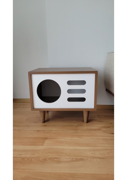 Kedi Evi & Kedi Kulübesi & Ahşap Kedi Evi 35X50CM fırsatları