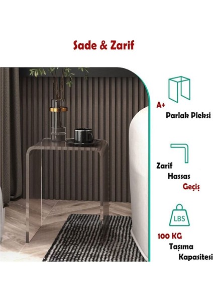 Şeffaf Pleksi Salon Oturma Odası Orta Sehpa fiyatları