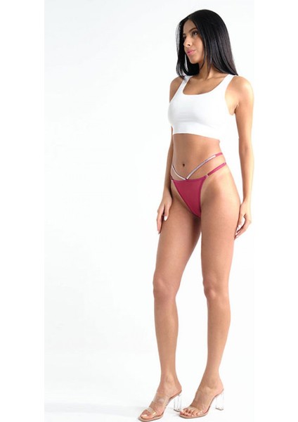 Tanga-Dantelli Külot Bel Kısmı Ayarlanabilir Iç Giyim Renk Siyah-Kırmızı-Vişne-mavi fiyatları