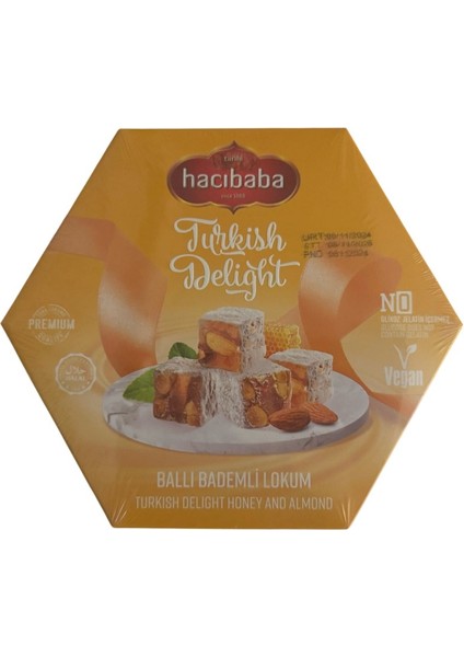 Bal Aromalı Bademli Lokum