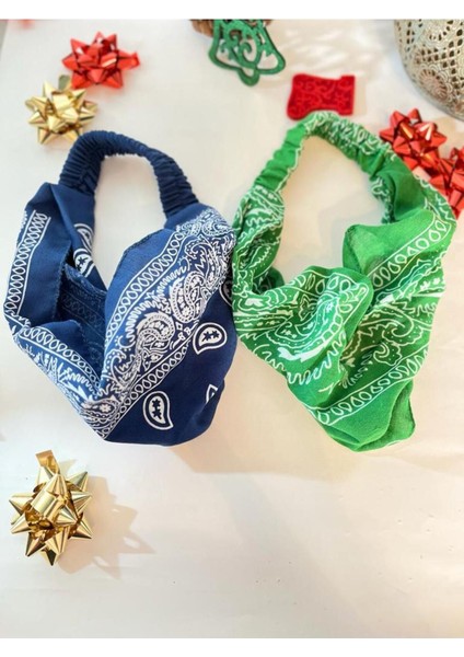 - Renkli Penye Lastikli Pamuklu Paraşüt Bandana 2 Adet fiyatları