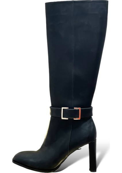 Krıste Bell 1188 Siyah Cilt Bot Ayakkabı fiyatları