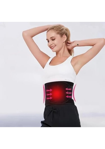 Wiforte Termal Sauna Zayıflama Korsesi - Bel Göbek Eritme, Incelme ve Terleme Için Kemer