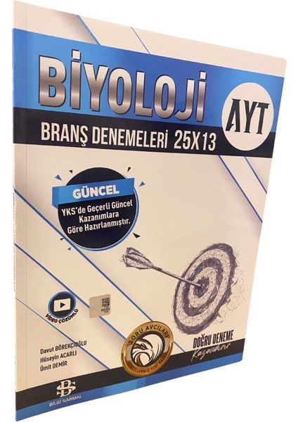 Sarmal Yks Ayt Deneme 25 Li Biyoloji