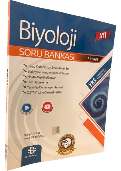 Sarmal Yks Ayt Soru Bankası Biyoloji