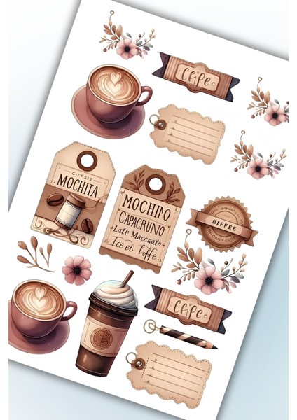 Vintage Temalı Planlayıcı Planner Ajanda Bullet Journal Için Uygun Set fiyatları