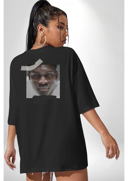 Modern Black Lives Better Kadın Erkek Ön Minimal Sırt Baskılı Siyah Pamuklu Tişört fiyatları