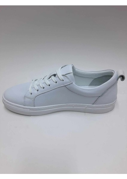 Deri Bağcıklı Beyaz Günlük Hafif Sneaker Yazlık Erkek Ayakkabı C-810405VTTO modelleri