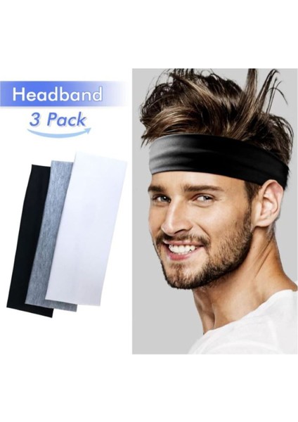 12'li Paket Sporcu saç bandı