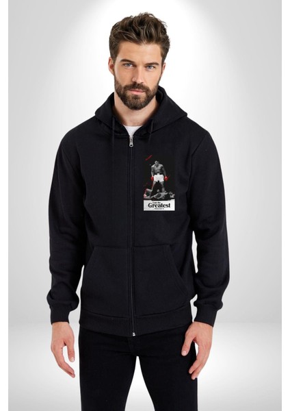 One Piece Anime Roronoa Zoro Karakter Kadın Erkek Baskılı Fermuarlı Kapüşonlu Hırka Sweatshirt