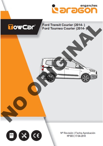 Ford Tourneo/transit Courier Çeki Demiri 2014-2023 fiyatları