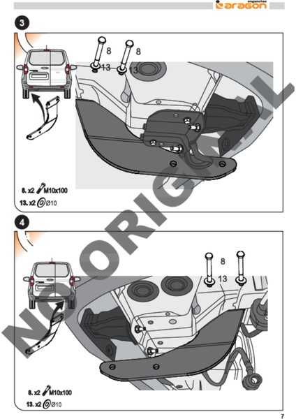 Ford Tourneo/transit Courier Çeki Demiri 2014-2023 fırsatları