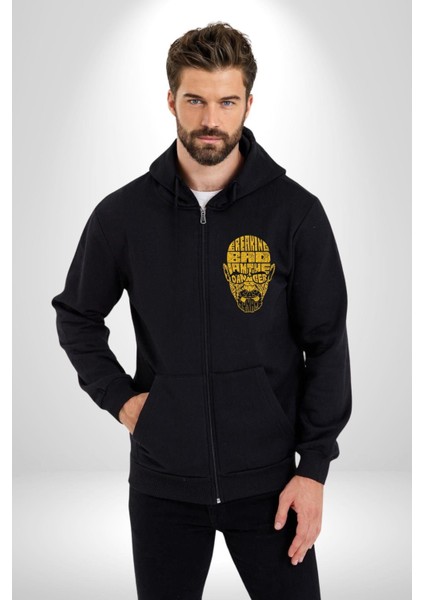 Breaking Bad Say My Name Kadın Erkek Baskılı Fermuarlı Kapüşonlu Hırka Sweatshirt