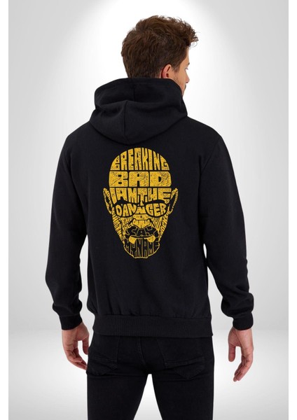 Breaking Bad Say My Name Kadın Erkek Baskılı Fermuarlı Kapüşonlu Hırka Sweatshirt