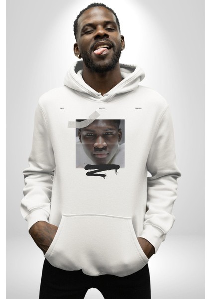 Modern Black Lives Better Kadın Erkek Baskılı Üç Iplik Beyaz Kapüşonlu Hodie Sweatshirt modelleri