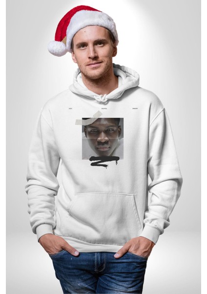 Modern Black Lives Better Kadın Erkek Baskılı Üç Iplik Beyaz Kapüşonlu Hodie Sweatshirt indirimleri