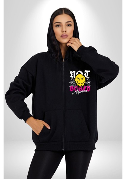 Artık Sarhoş Değilim Kadın Erkek Baskılı Fermuarlı Kapüşonlu Hırka Sweatshirt fırsatları