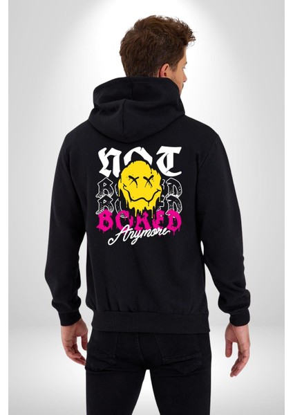 Artık Sarhoş Değilim Kadın Erkek Baskılı Fermuarlı Kapüşonlu Hırka Sweatshirt indirimleri