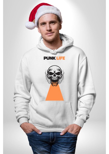 Efsane Sokak Tarzı Araba Kadın Erkek Baskılı Üç Iplik Beyaz Kapüşonlu Hodie Sweatshirt modelleri