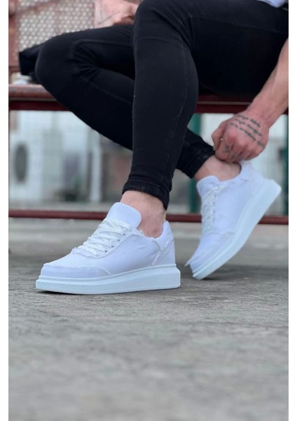 WG018 Beyaz Kot Kumaş Erkek Casual Ayakkabı fiyatları