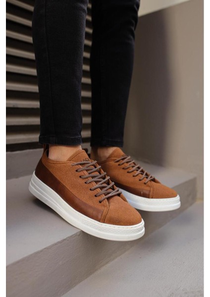 Knack Sneakers Ayakkabı 010 Taba Süet