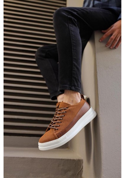 Knack Sneakers Ayakkabı 010 Taba Süet