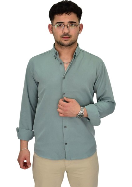Erkek Spor Gömlek Regular Fit 9601 BGL-ST04412