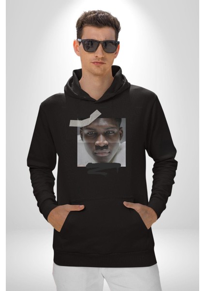 Modern Black Lives Better Kadın Erkek Baskılı Üç Iplik Siyah Kapüşonlu Hodie Sweatshirt modelleri