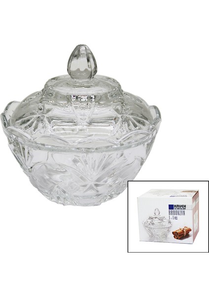 Desenli Cam Şekerlik (4767) - ARS5686-7276