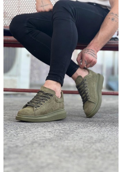 Wagoon WG096 Haki Süet Günlük Erkek Casual Ayakkabı modelleri