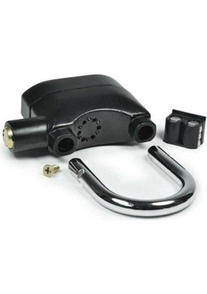 Desibel Siyah Alarmlı Çok Fonksiyonlu Ekstra Güvenlikli Kare Asma Dolap Kilidi (4 - ARS9417-4291 fırsatları