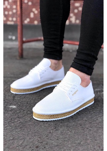 Wagoon WG013 Beyaz Erkek Ayakkabı