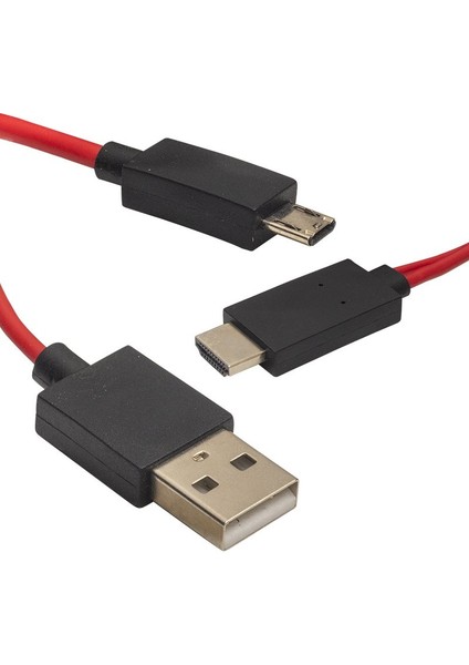 Hc-18 Mhl Kit Samsung S5 HDMI Tv Bağlantı Kablosu (4767) - ARS3632-1630 fiyatları