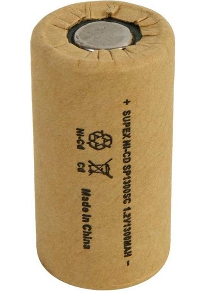 Supex SP1300 1.2V 1300 Mah Tekli Şarjlı Matkap Pili (4767) - ARS1508-1173